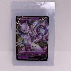 2022 Pokemon Go Mewtwo V 030/078 Ultra Rare Holo MINT+++